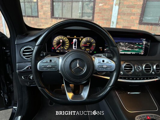 Mercedes-Benz S400d Lang AMG 3.0 V6 4Matic Premium Plus 340hp 2017 S-Class, K-874-NN