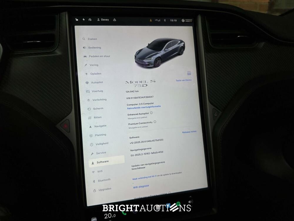 Tesla Model S 75D Base 333pk 2018 (Origineel-NL), XD-797-F