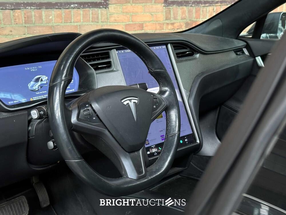 Tesla Model S 75D Base 333pk 2018 (Origineel-NL), XD-797-F