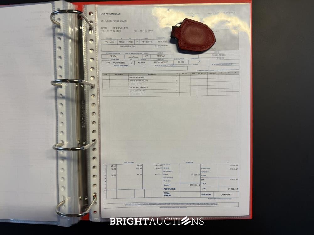 Ferrari Testarossa Monospecchio 4.9 F110 390hp Flat-12 1985, NL Nummernschilder