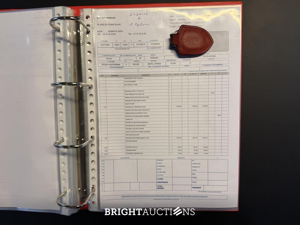 Ferrari Testarossa Monospecchio 4.9 F110 390hp Flat-12 1985, NL Nummernschilder