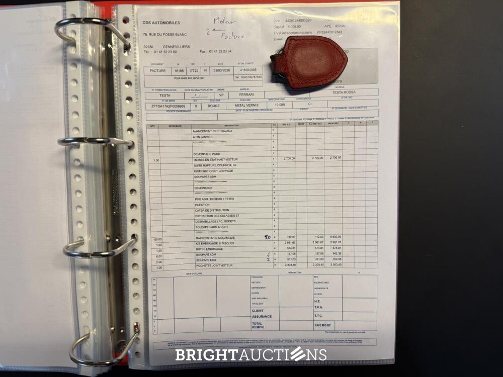 Ferrari Testarossa Monospecchio 4.9 F110 390hp Flat-12 1985, NL Nummernschilder