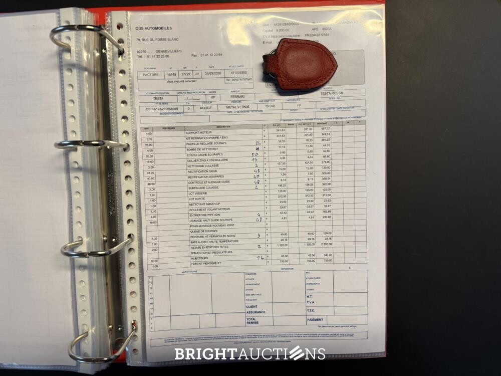 Ferrari Testarossa Monospecchio 4.9 F110 390hp Flat-12 1985, NL Nummernschilder