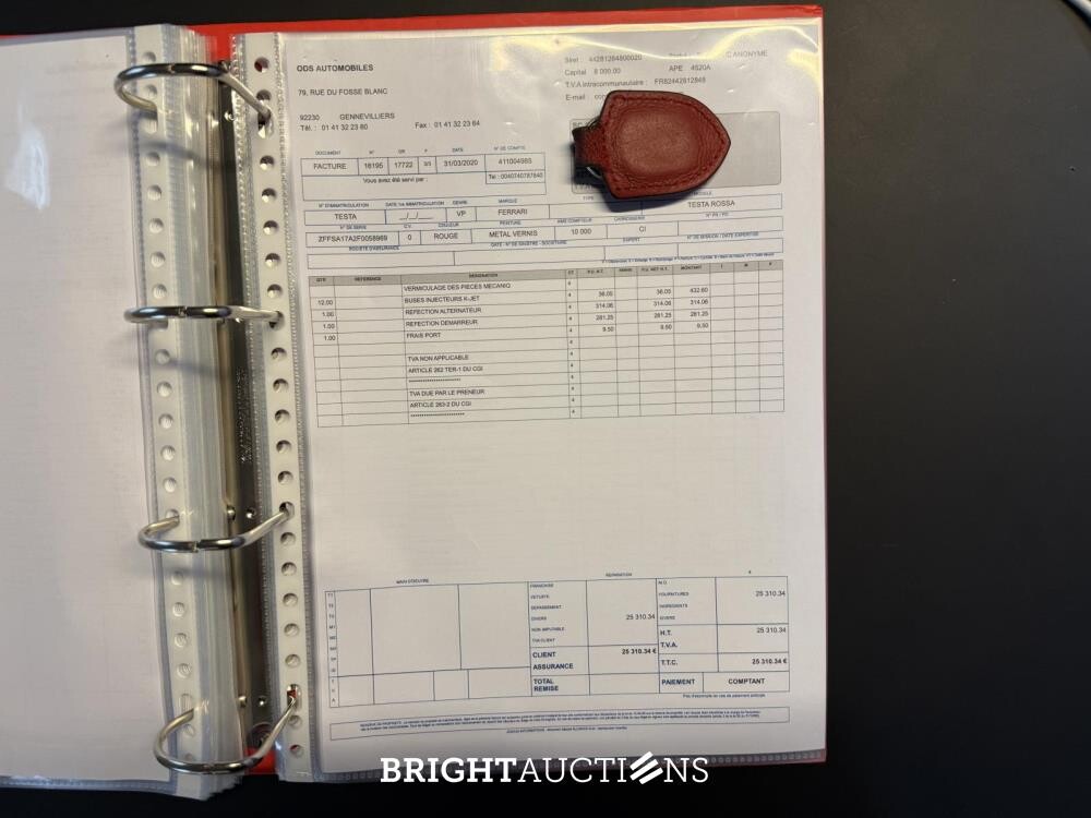 Ferrari Testarossa Monospecchio 4.9 F110 390hp Flat-12 1985, NL Nummernschilder