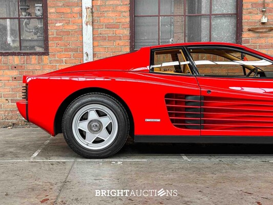 Ferrari Testarossa Monospecchio 4.9 F110 390pk Flat-12 1985, NL-Kenteken