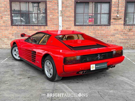 Ferrari Testarossa Monospecchio 4.9 F110 390pk Flat-12 1985, NL-Kenteken