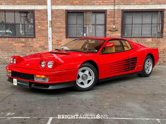 Ferrari Testarossa Monospecchio 4.9 F110 390pk Flat-12 1985, NL-Kenteken