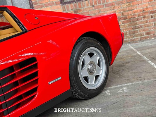 Ferrari Testarossa Monospecchio 4.9 F110 390pk Flat-12 1985, NL-Kenteken