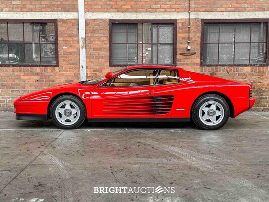 Ferrari Testarossa Monospecchio 4.9 F110 390pk Flat-12 1985, NL-Kenteken