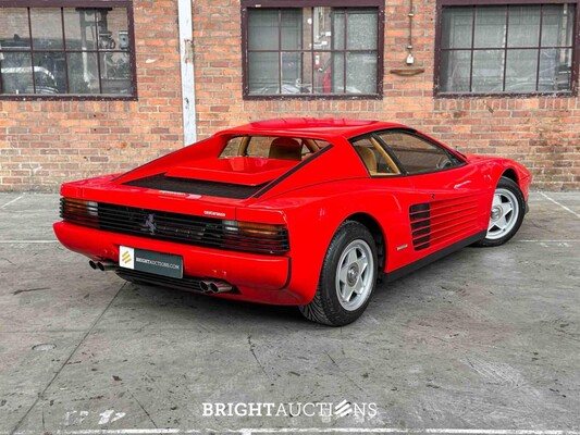 Ferrari Testarossa Monospecchio 4.9 F110 390pk Flat-12 1985, NL-Kenteken