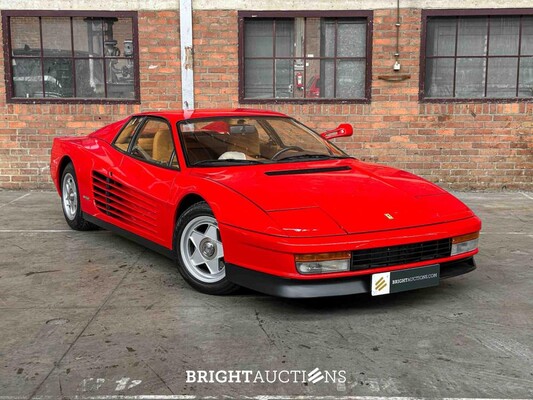 Ferrari Testarossa Monospecchio 4.9 F110 390pk Flat-12 1985, NL-Kenteken