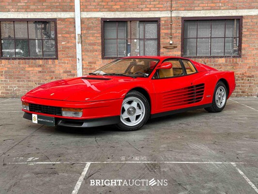 Ferrari Testarossa Monospecchio 4.9 F110 390pk Flat-12 1985, NL-Kenteken