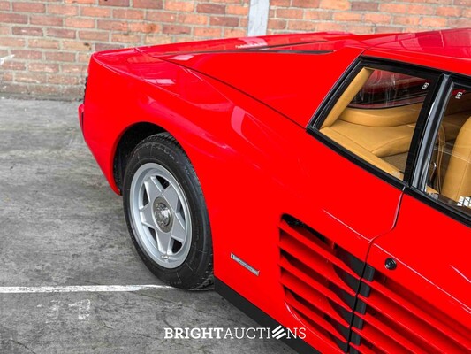 Ferrari Testarossa Monospecchio 4.9 F110 390pk Flat-12 1985, NL-Kenteken