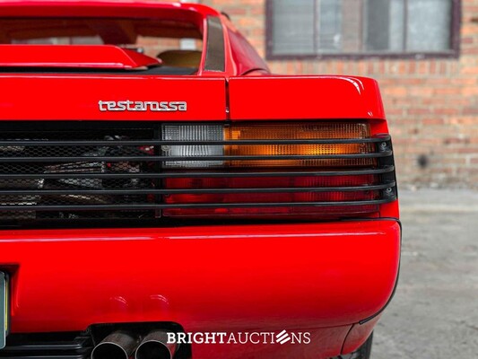 Ferrari Testarossa Monospecchio 4.9 F110 390pk Flat-12 1985, NL-Kenteken