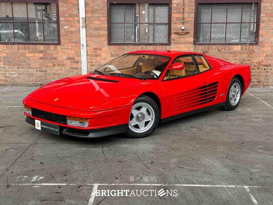 Ferrari Testarossa Monospecchio 4.9 F110 390pk Flat-12 1985, NL-Kenteken