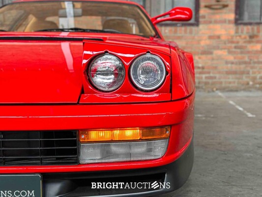 Ferrari Testarossa Monospecchio 4.9 F110 390pk Flat-12 1985, NL-Kenteken