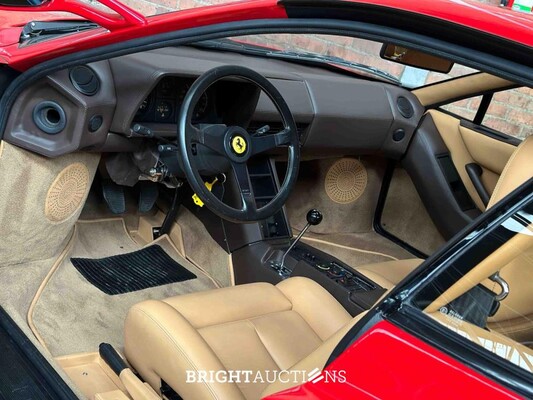 Ferrari Testarossa Monospecchio 4.9 F110 390pk Flat-12 1985, NL-Kenteken