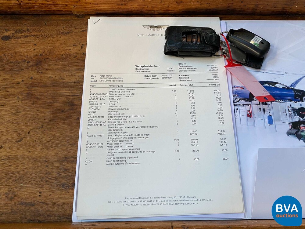 Aston Martin DBS 6.0 V12 517pk Coupe 2008, NS-656-T