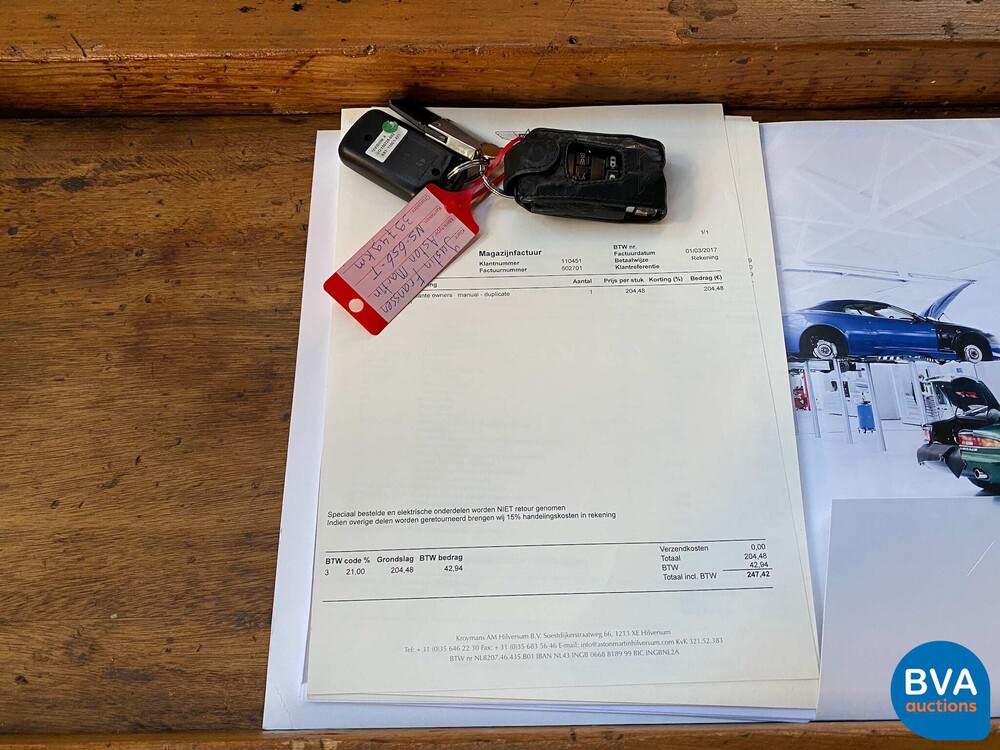 Aston Martin DBS 6.0 V12 517pk Coupe 2008, NS-656-T