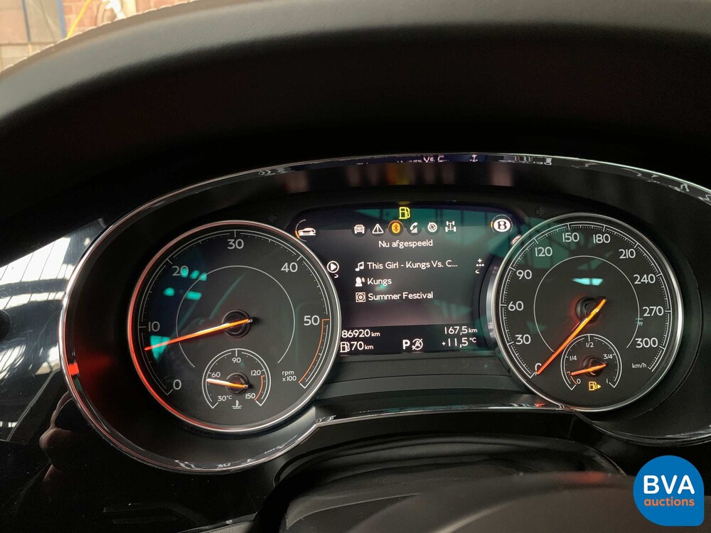 Bentley Bentayga V8 435pk 7-PERSOONS 2017, SZ-766-S