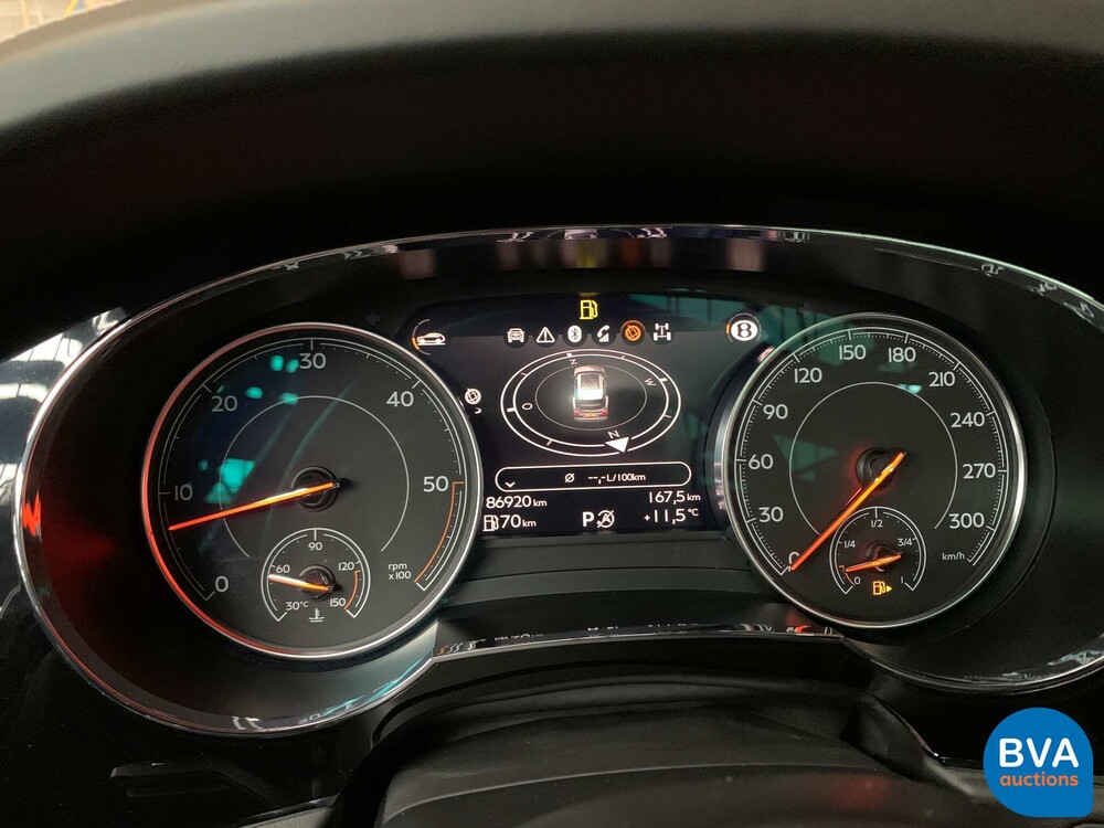 Bentley Bentayga V8 435pk 7-PERSOONS 2017, SZ-766-S