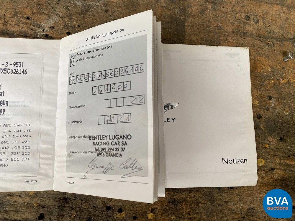 Bentley Continental GT 6.0 W12 560pk 2004