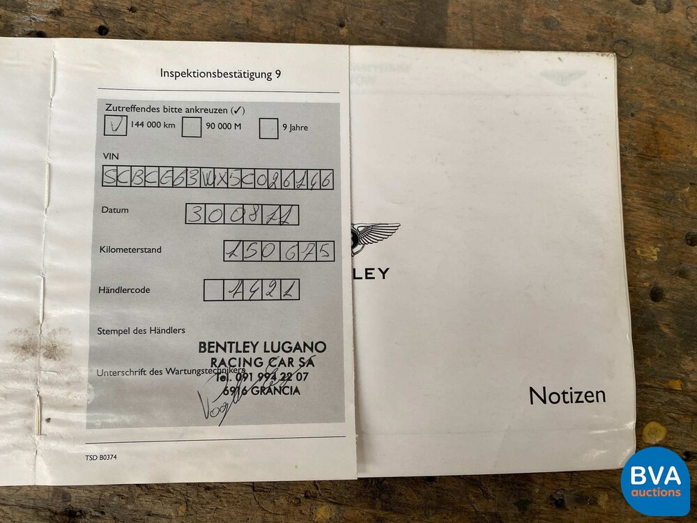 Bentley Continental GT 6.0 W12 560pk 2004