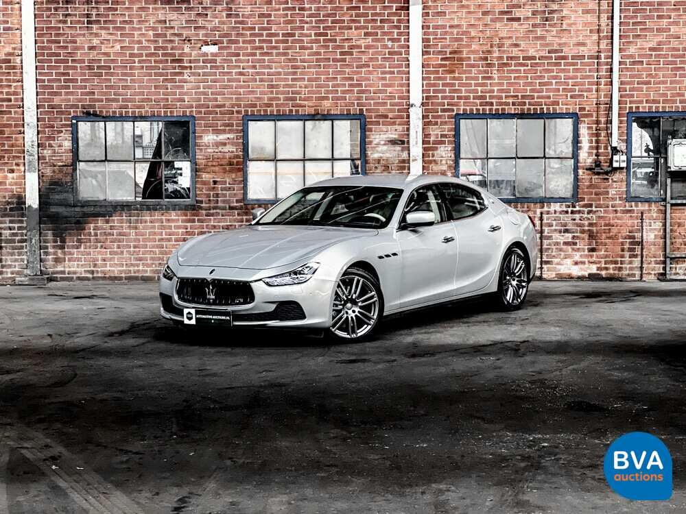 Maserati Ghibli Gran Sport SQ4 411pk 2016, N-667-GD