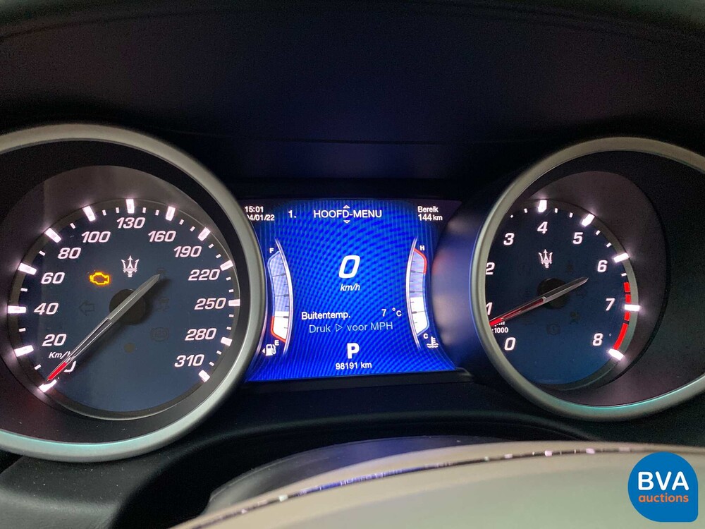 Maserati Ghibli Gran Sport SQ4 411pk 2016, N-667-GD