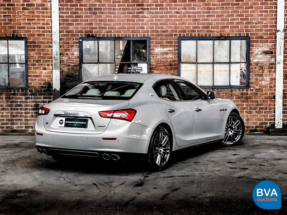 Maserati Ghibli Gran Sport SQ4 411pk 2016, N-667-GD