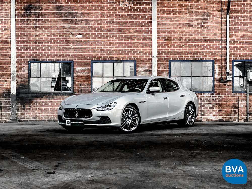 Maserati Ghibli Gran Sport SQ4 411pk 2016, N-667-GD