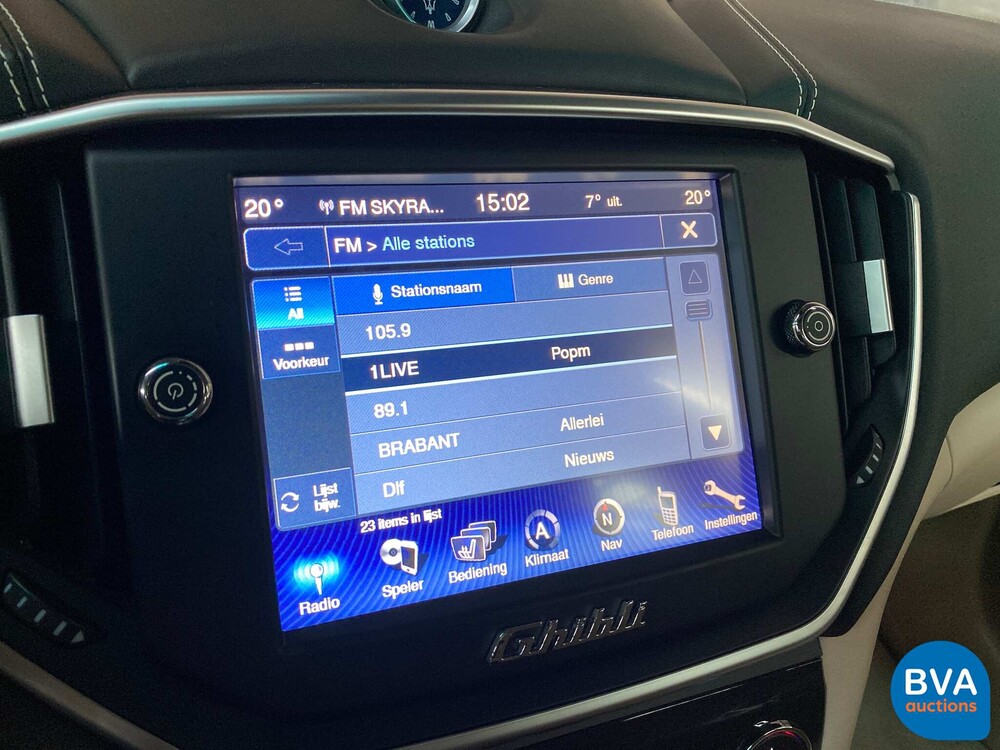 Maserati Ghibli Gran Sport SQ4 411pk 2016, N-667-GD