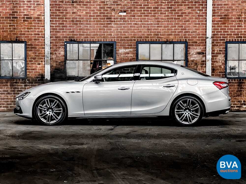 Maserati Ghibli Gran Sport SQ4 411pk 2016, N-667-GD