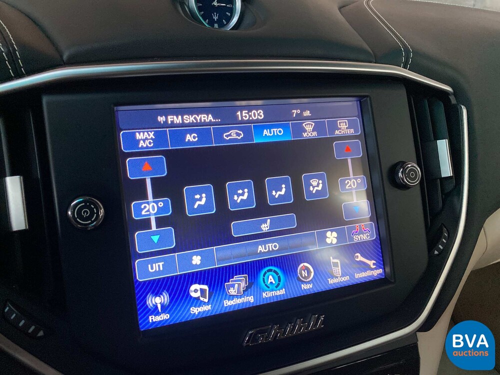 Maserati Ghibli Gran Sport SQ4 411pk 2016, N-667-GD