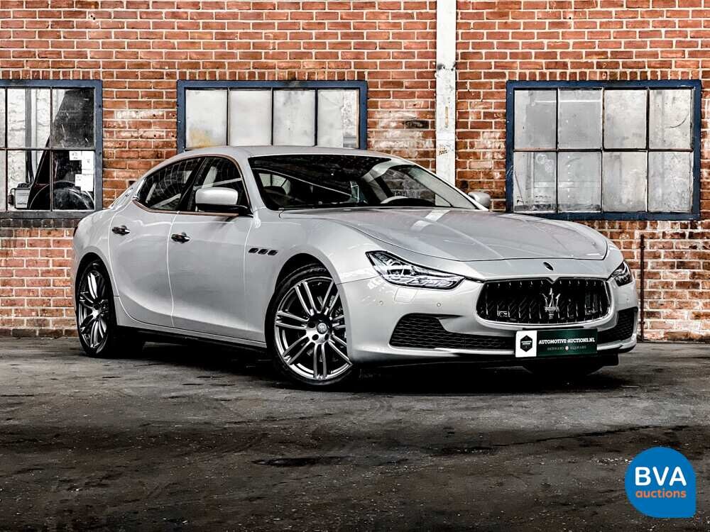 Maserati Ghibli Gran Sport SQ4 411pk 2016, N-667-GD