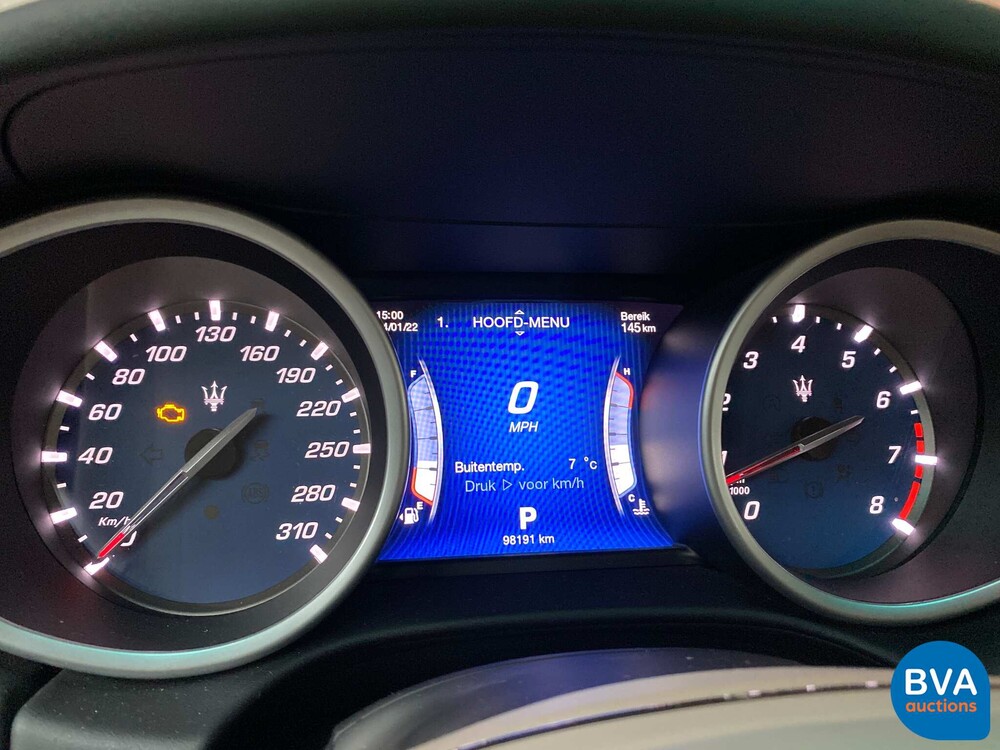 Maserati Ghibli Gran Sport SQ4 411pk 2016, N-667-GD