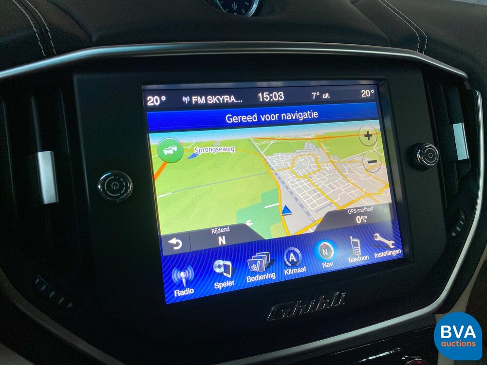 Maserati Ghibli Gran Sport SQ4 411pk 2016, N-667-GD