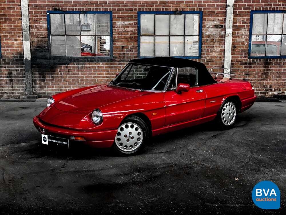 Alfa Romeo Spider 2.0 117pk 1991 -Org. NL-, YZ-30-YF