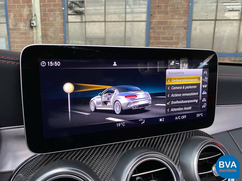 Mercedes-Benz C63s AMG Cabriolet C-klasse 510pk 2020 FACELIFT, K-129-DL