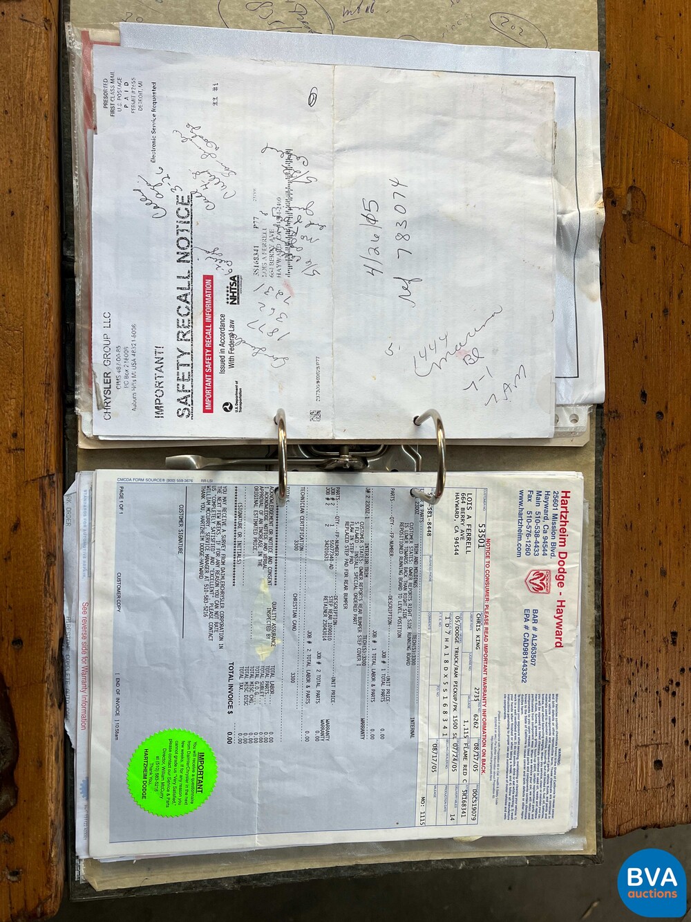 Dodge Ram 1500 349pk 2005, VND-11-V