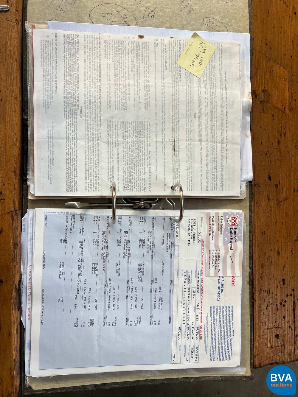 Dodge Ram 1500 349pk 2005, VND-11-V