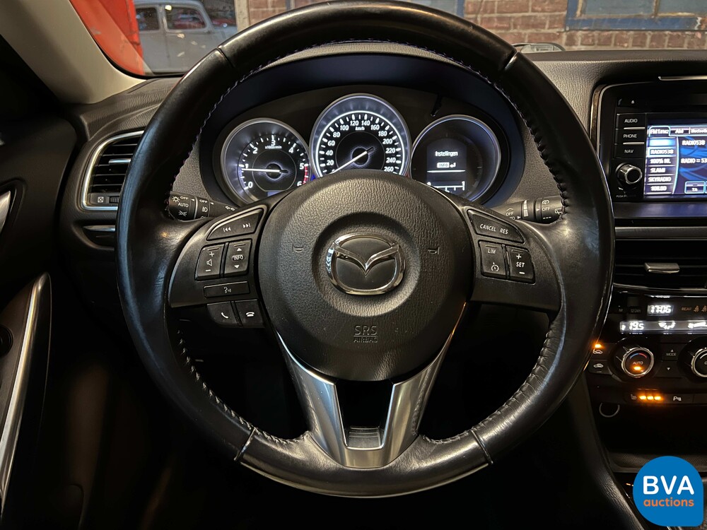 Mazda 6 Sportbreak 2.2D Skyactiv-D Skylease+ 2014 -Org. NL-, 5-TVL-28