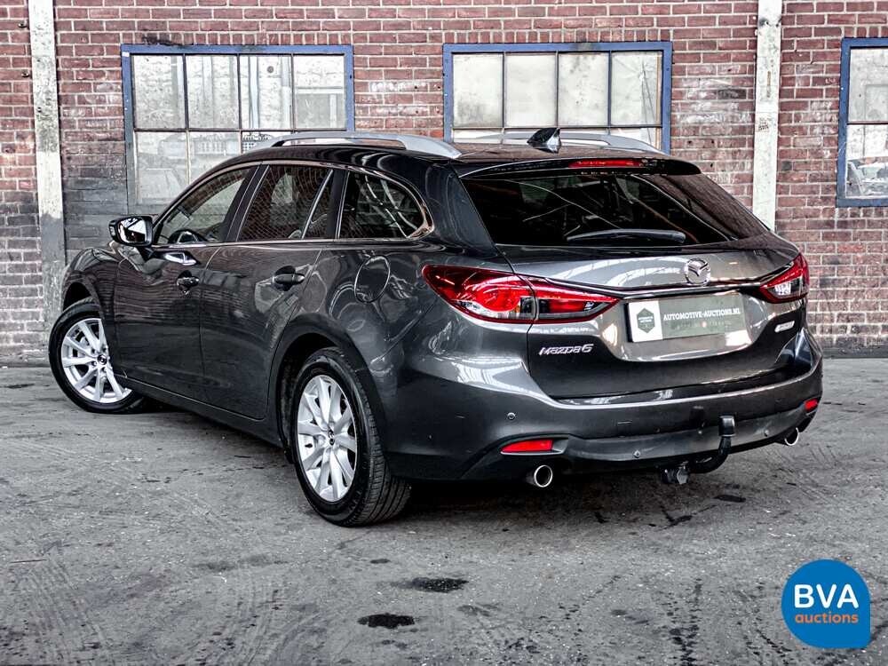Mazda 6 Sportbreak 2.2D Skyactiv-D Skylease+ 2014 -Org. NL-, 5-TVL-28