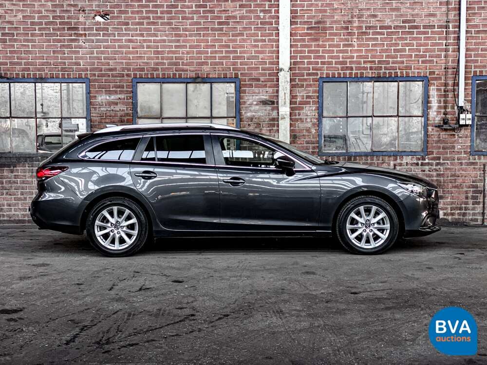 Mazda 6 Sportbreak 2.2D Skyactiv-D Skylease+ 2014 -Org. NL-, 5-TVL-28