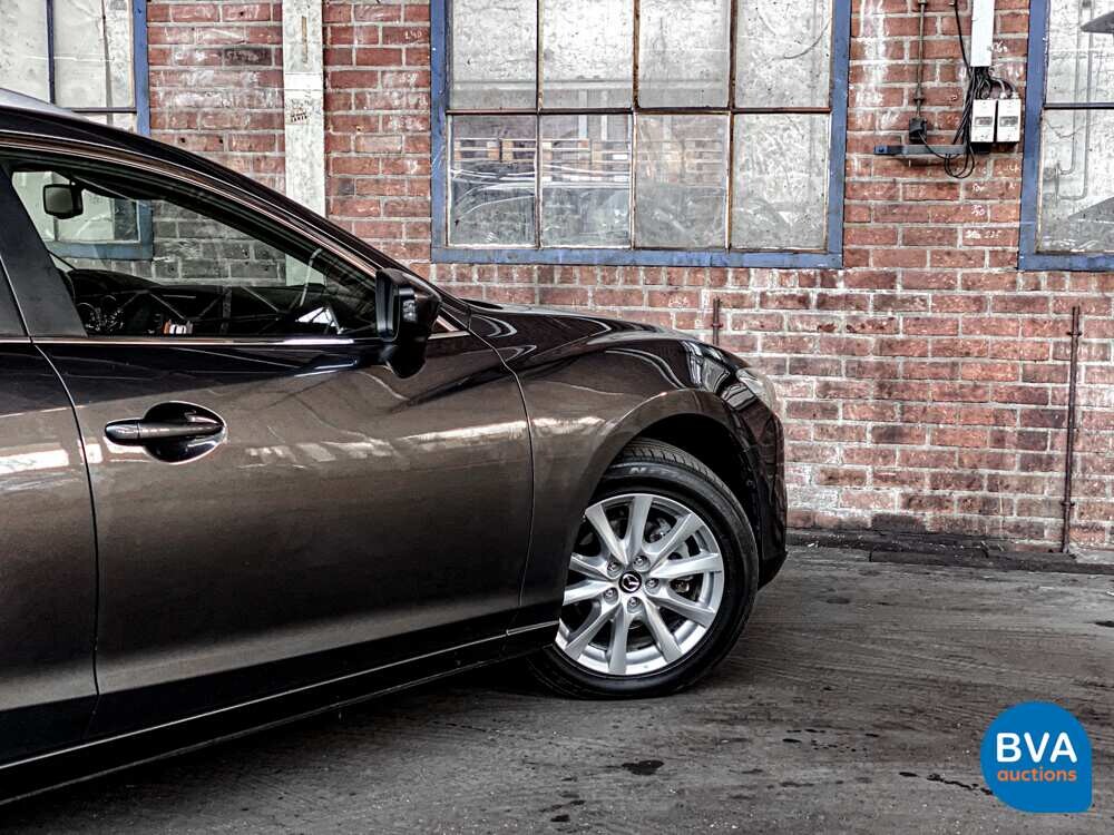 Mazda 6 Sportbreak 2.2D Skyactiv-D Skylease+ 2014 -Org. NL-, 5-TVL-28