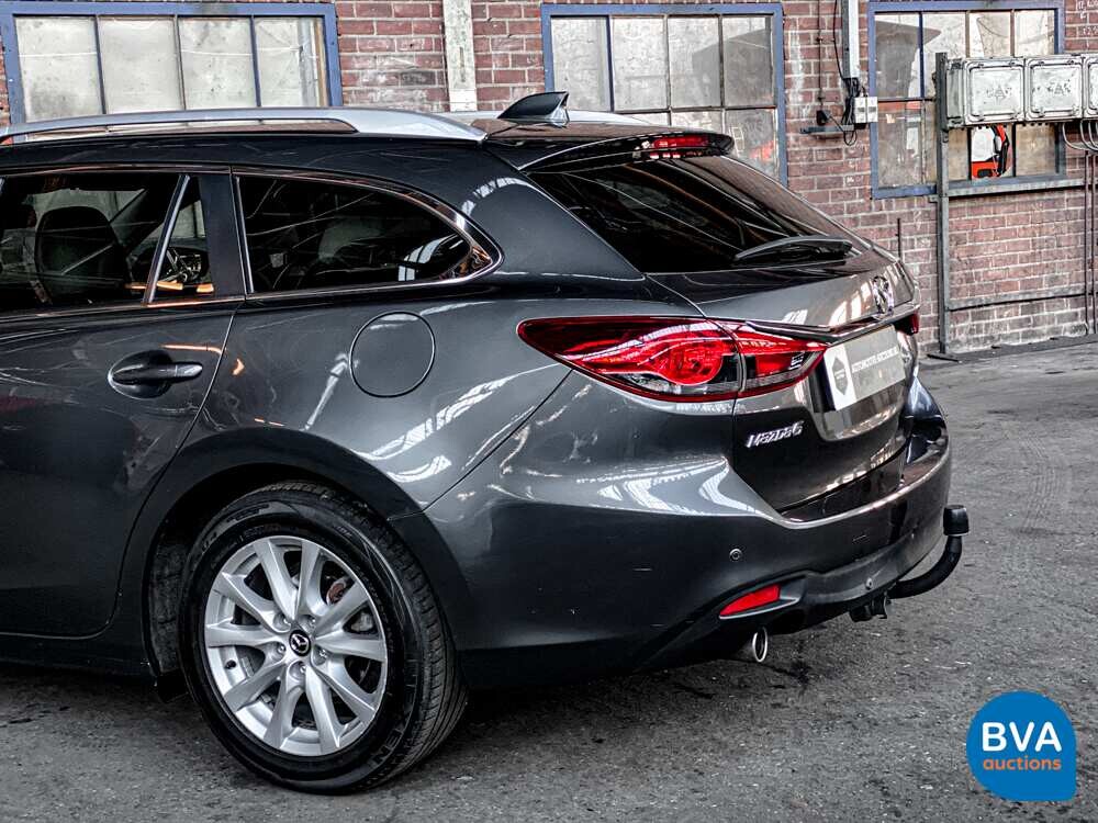 Mazda 6 Sportbreak 2.2D Skyactiv-D Skylease+ 2014 -Org. NL-, 5-TVL-28