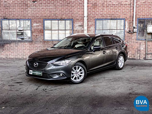 Mazda 6 Sportbreak 2.2D Skyactiv-D Skylease+ 2014 -Org. NL-, 5-TVL-28.