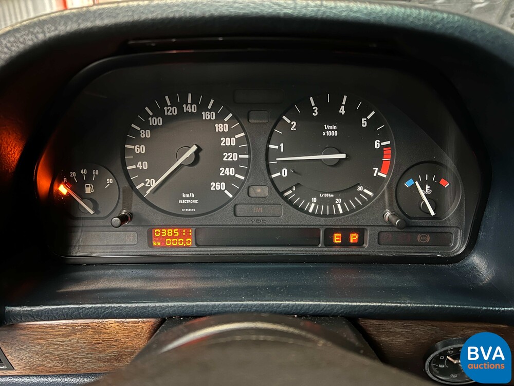 BMW 730iA E32 7-series 188hp 1987, ZG-687-B.