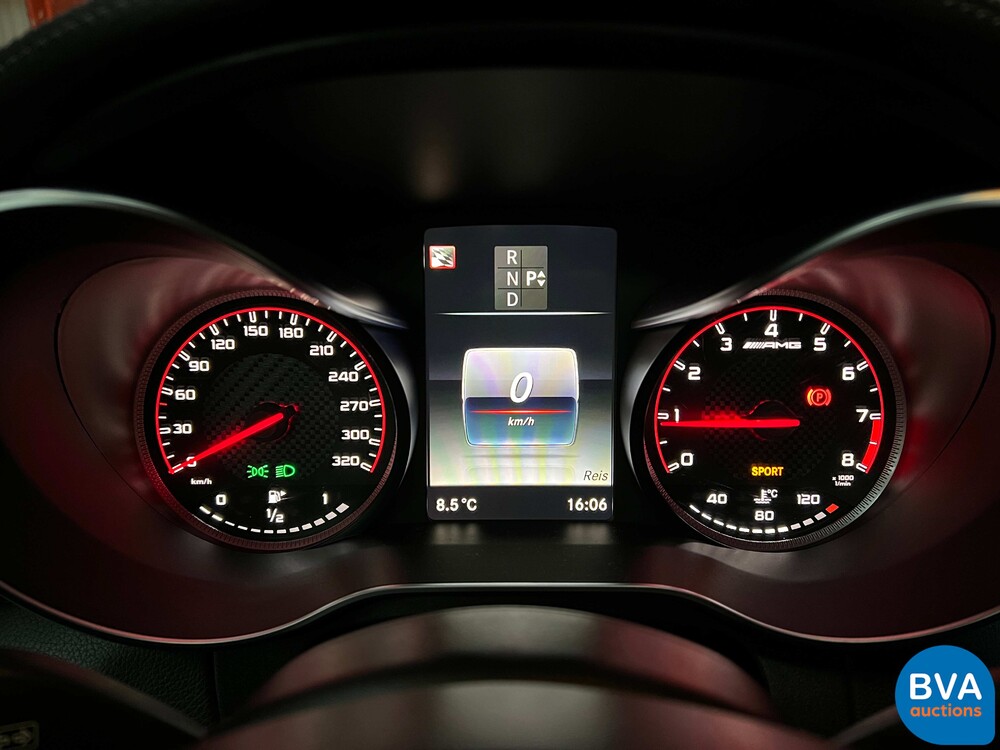 Mercedes-Benz C63s Sedan AMG 510pk 2016 Track-Package C-Klasse 63 S, PN-015-S 