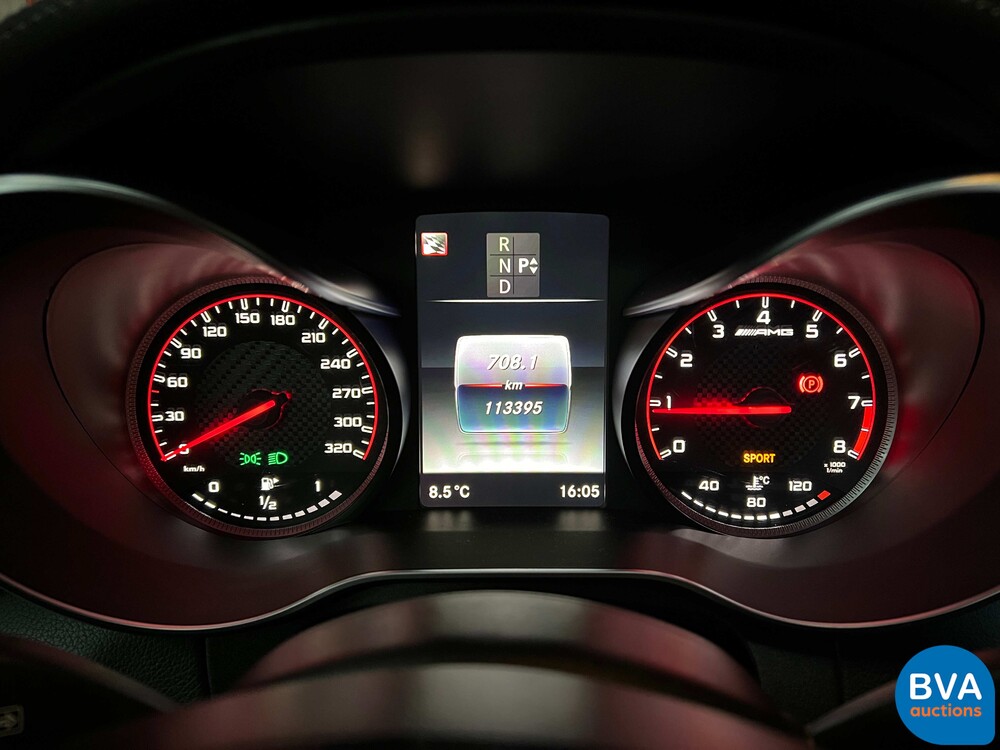 Mercedes-Benz C63s Sedan AMG 510pk 2016 Track-Package C-Klasse 63 S, PN-015-S 